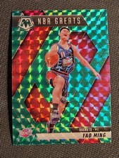 2024-25 Panini Yao Ming #294 Green Mosaic Prizm (