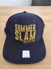 WWE 2018 8.19.18 Authentic Summer Slam Brooklyn Hologram Baseball Cap