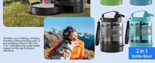 Portable Dog Water Bowl Large Capacity Travel Pull-Out Dish