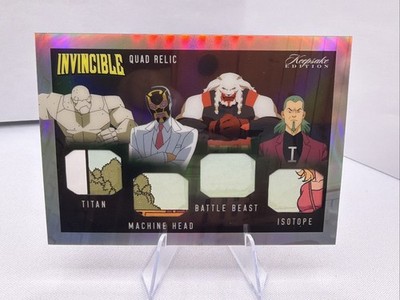 2025 Keepsake Edition Invincible Season 1 Titan Machine Battle Isotope QuadRelic