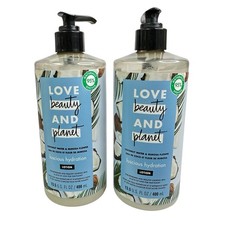 Love Beauty Planet Luscious Hydration Lotion Coconut Water  Mimosa Flower x 2