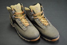 NEW MEN'S TIMBERLAND TB0A2P27A2M EURO HIKER MID LACE-UP BOOT DARK BROWN NUBUCK