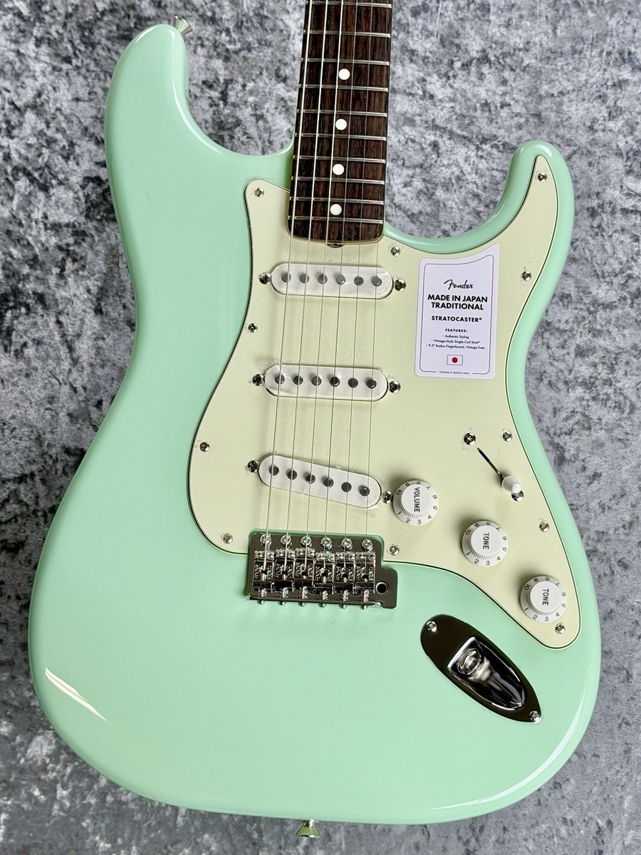 Fender Made in Japan Traditional II 60s Stratocaster -Surf Green