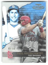 2020 Topps Gold Label #88 Paul Goldschmidt Class 2 Blue #/99