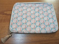 Hobonichi Large Drawer Pouch LIBERTY FABRICS Peacocks of Grantham Hall Used