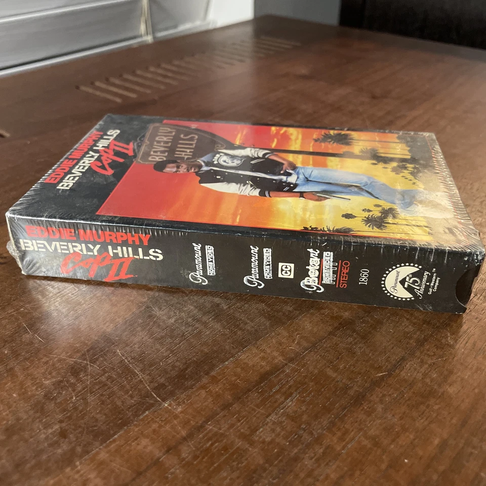 Beverly Hills Cop 2 BETAMAX Beta Tape - Eddie Murphy ~ NEW SEALED Watermark - Image 3 of 4