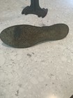 ANTIQUE CAST IRON COBBLER SHOE REPAIR STAND & 2 SHOE MOLDS — photo 8