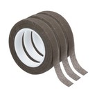 3pcs Floral Tape 1/2" x 20 Yard Flower Wrap Adhesive Tape, Brown