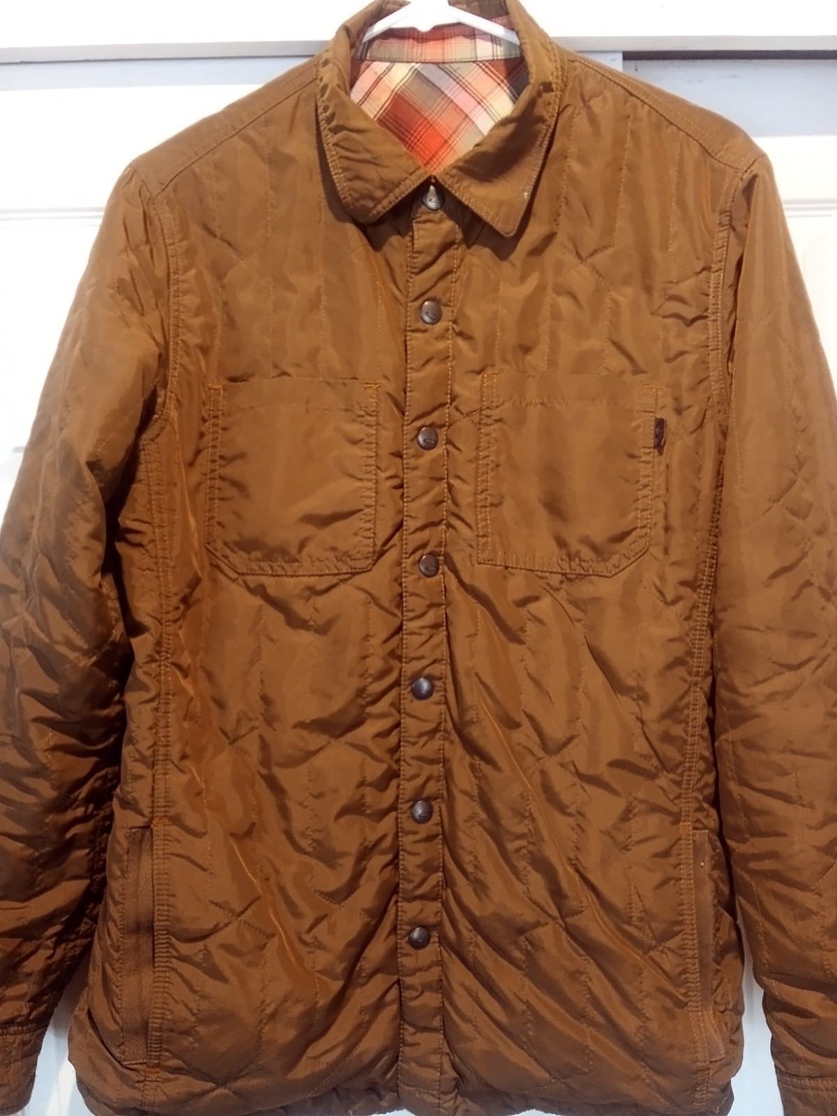 Oakley Reversible Insulated Snap Button Plaid Shi… - image 6