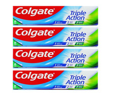 Colgate Original Mint Triple Action Toothpaste 75ml x 4 *** 22.53 per litre