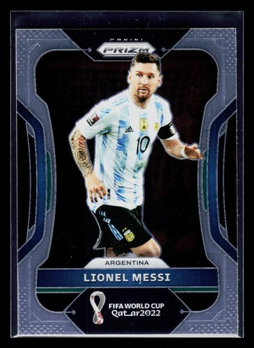 2022 Panini Prizm FIFA World Cup Qatar Soccer Lionel Messi Argentina #7
