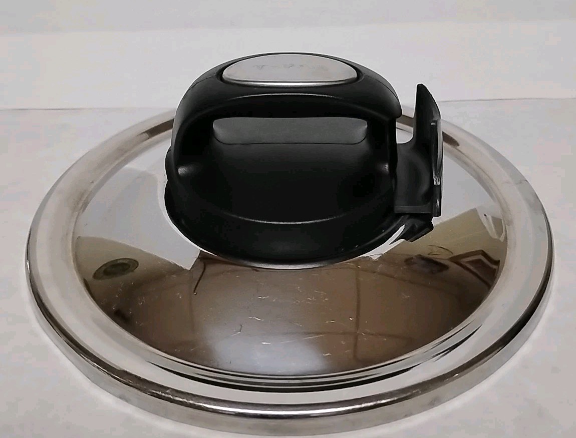 T-Fal 6" Stainless Steel Cookware Lid  Adjustable Vented