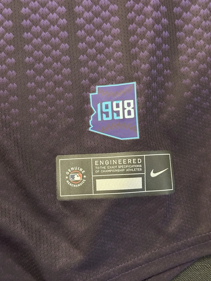 Ketel Marte Signed Authentic Dbacks City Connect Jersey Autographed Auto PSA COA - Image 4 of 4