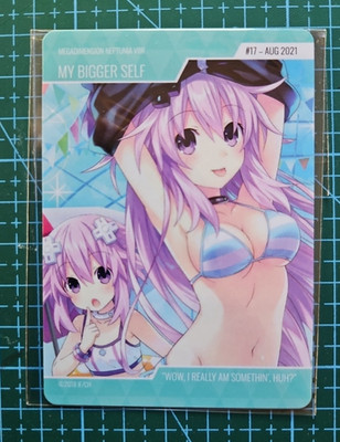 IFI's Store Idea Factory Iffy Card AUG 2021 #17 Neptunia VIIR My Bigger Self