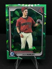 2024 Bowman Sapphire Jack Hurley Green /99