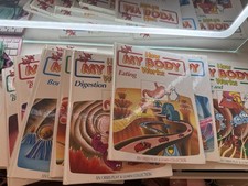 How My Body Works Books Lot x13 | Vintage Orbis Collection | Issues 1–11 + 14–15