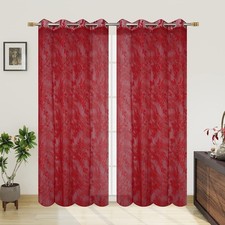 New Polyester Curtain Set Long Door 9 Feet Pack of 2