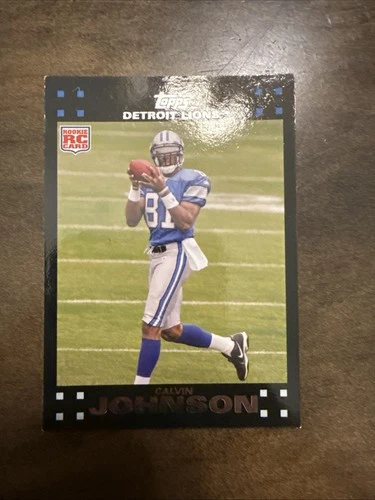 2007 Topps Chrome - Calvin Johnson #TC200 (RC)