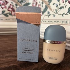 COVER FX Power Play Liquid Foundation M4 Full Size NIB