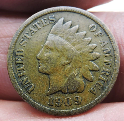 1909 Indian Head Cent VG