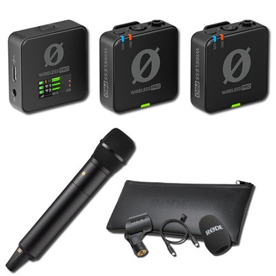 Rode Wireless Pro Wireless Microphone System with Interview Pro Wireless Mic