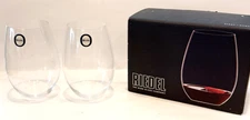 Set of Riedel Vivant Merlot Stemless Red Wine Glasses 22.7/8 oz Crystal NOB