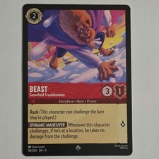 Beast - Snowfield Troublemaker 118/204 Disney Lorcana Winterspell NM