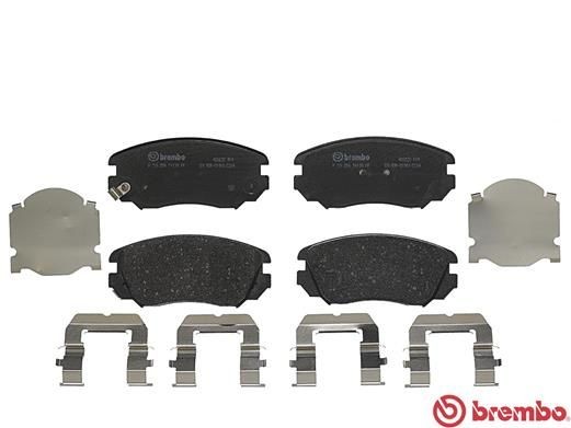 Brake Pads Set fits CHEVROLET MALIBU V300 2.4 Front 2012 on Brembo 13237750 New - Image 27