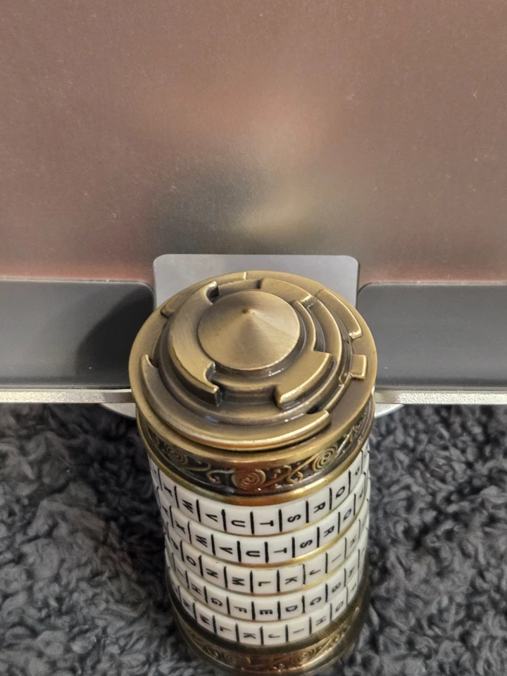 The Da Vinci Code Mini Cryptex Prop Replica by The Noble Collection, Functional - Image 3 of 4