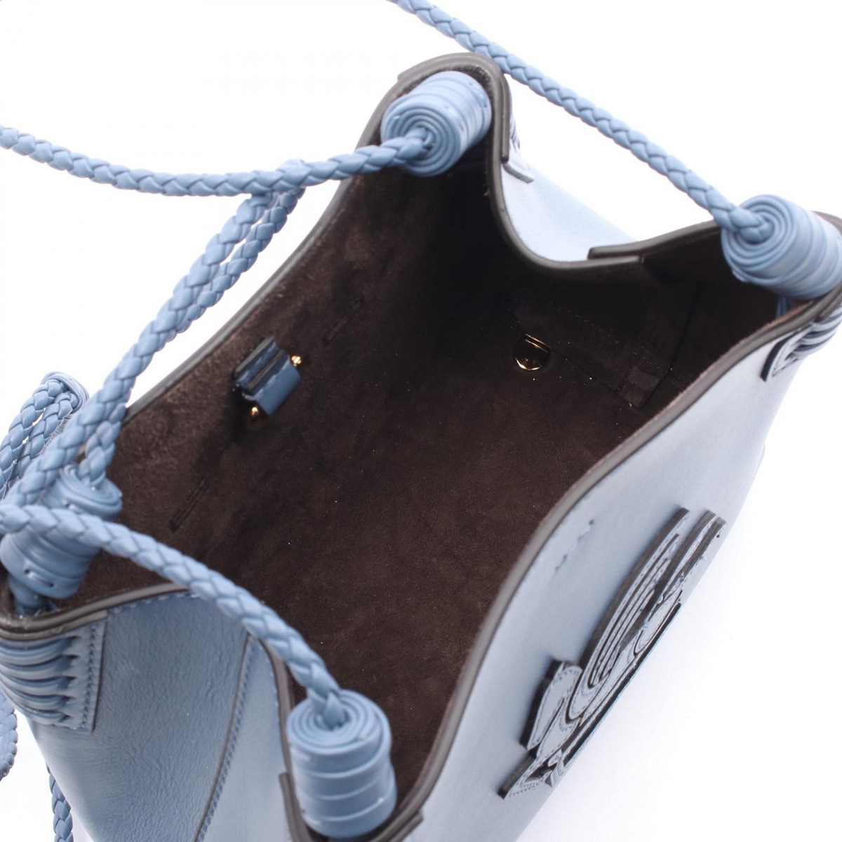 ETRO Libra Small Tote Shoulder Bag WP1D0041AP264B0312 leather Blue