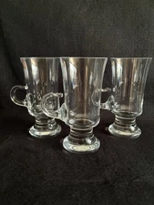 Olhund a Holmegaard Of Copenhagen Drinking Glass Irish Coffee Glass Set of 3