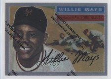 1997 Topps Willie Mays Reprints Finest Willie Mays (1956 Topps) #8 HOF 3k1