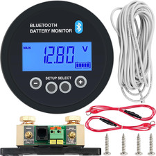 Smart Battery Monitor, Input Voltage: 4.5-100VDC Expandable , Built-In Bluetoot