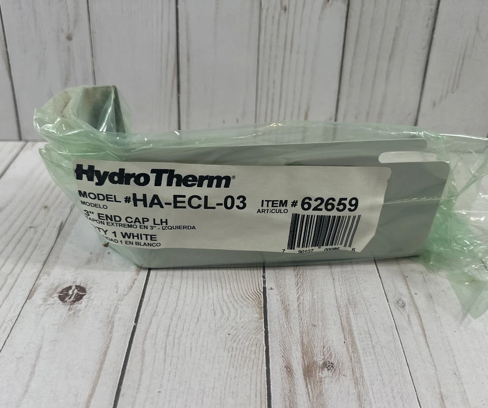 Hydrotherm 3-in Hydronic Slip-on Baseboard Heater Left End Cap - Image 4 of 4