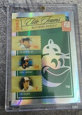 2005 Donruss Elite Teams Green 490/750 C.Ripken E.Murray Jim Palmer Oriole ET7