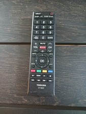 Replacement Toshiba TV LED Smart HDTV Remote Control CT8037 CT-8037 Tvs