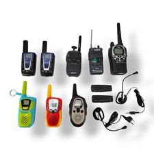 Handheld Radio Transceiver FRS Walkie Talkies Lot of 8 For Parts or Repair