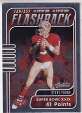 2020 Panini Absolute #FF-SY Steve Young Fantasy Flashback