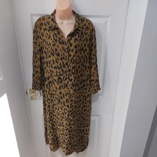 River island khaki leopard print midi dress 12