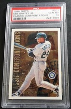 1996 KEN GRIFFEY JR. TOPPS CLASSIC CONFRONTATIONS #CC1 PSA 10 POP 6 (667)