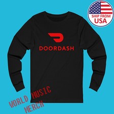 Doordash Food Delivery Black Size S-2XL