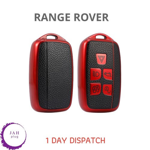Protège-clavier Télécommande Étui Rouge Pour Range Rover Land Rover Sport Evoque - Photo 1 sur 6