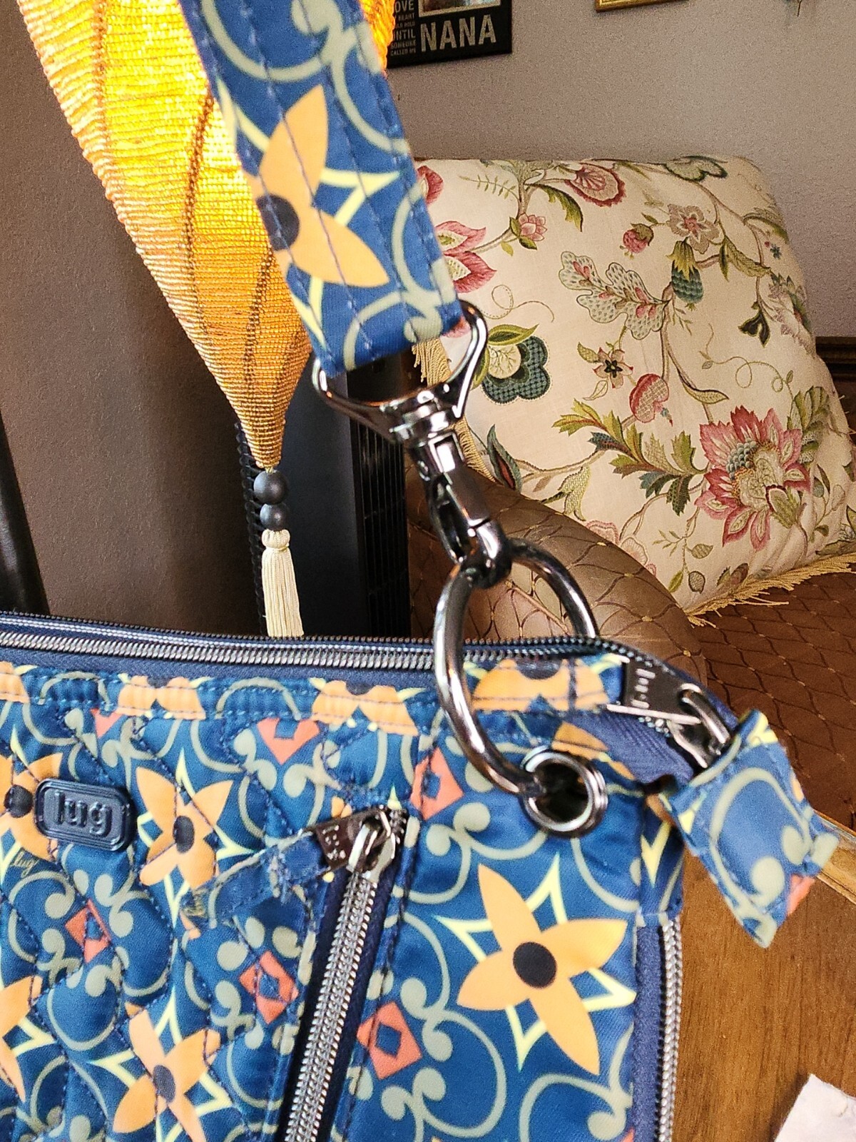 Lug Convertible Crossbody Shoulder Bag RFID Protectio… Gem