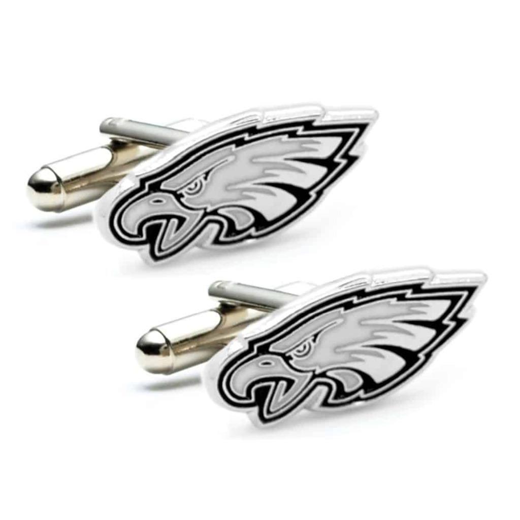 PHILADELPHIA EAGLES CUFFLINKS Football Sports NEW w GIFT BAG Pair