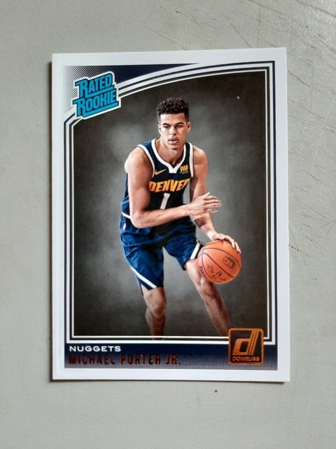 Michael Porter Jr 2018 19 Panini Donruss Optic Shock 182 Rookie MINT 