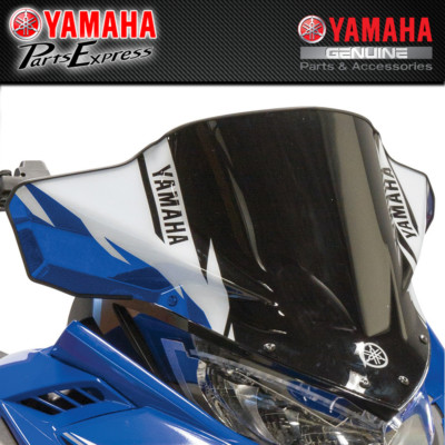 yamateru NEW YAMAHA LOW SPORT WINDSHIELD SIDEWINDER SRVIPER (BLUE