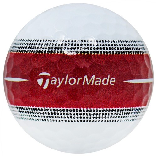 12 TaylorMade Tour Response Red Stripe AAAAA/Mint Used Golf Balls