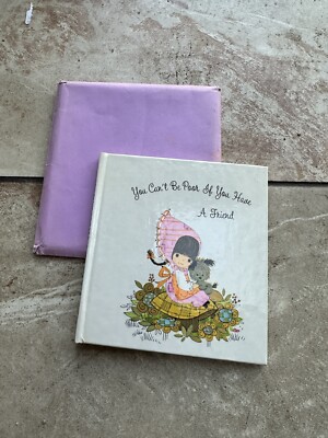 VINTAGE ''YOU CAN'T BE POOR IF YOU  HAVE A FRIEND'' BOOK  Doris Faulhaber  booklet