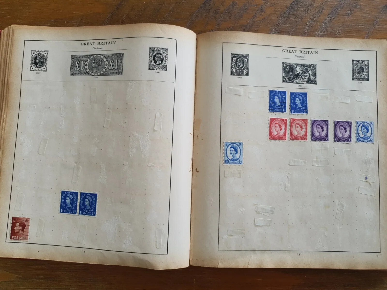 Strand Stamp Album 22nd Edition Containing a small amount of worldwide