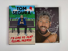 Tom Segura Play Alone & Burt Kreischer Life of the Party LOT of 2 HC autobio